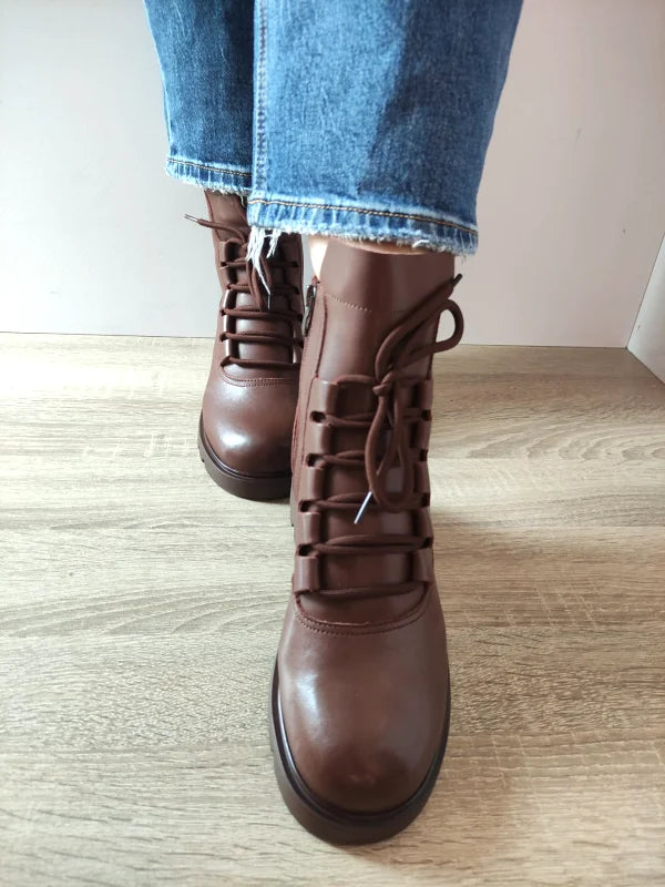 GHETE CASUAL DAMA FORMAZIONE 5788 MARO - imagine 5