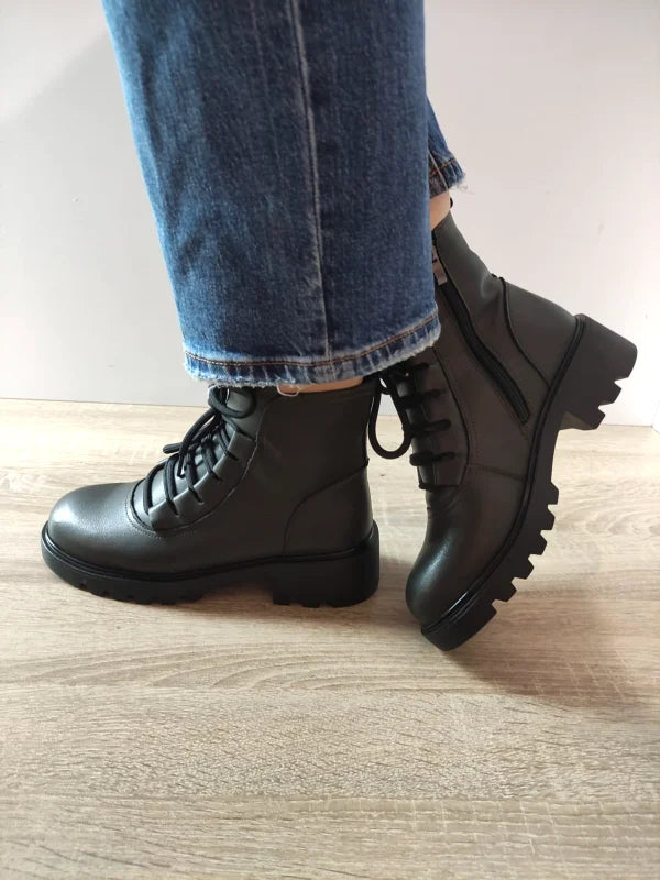 GHETE CASUAL DAMA FORMAZIONE 5788 VERZI INCHIS - imagine 2