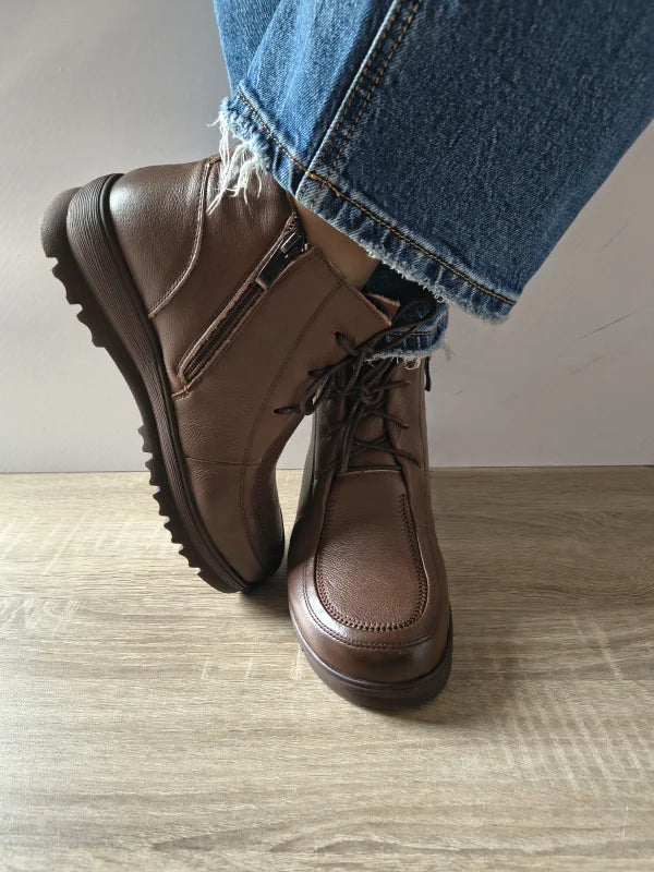 GHETE CASUAL DAMA FORMAZIONE 5853 MARO - imagine 4