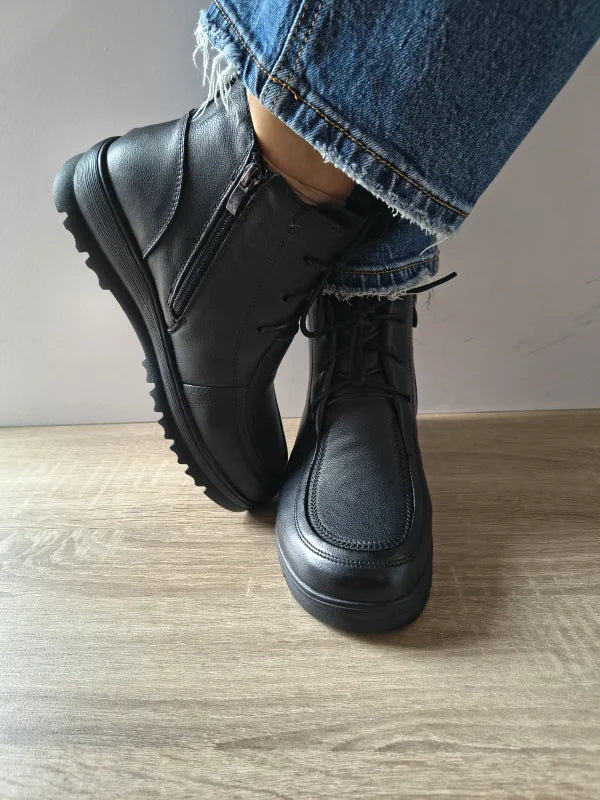GHETE CASUAL DAMA FORMAZIONE 5853 NEGRE - imagine 4