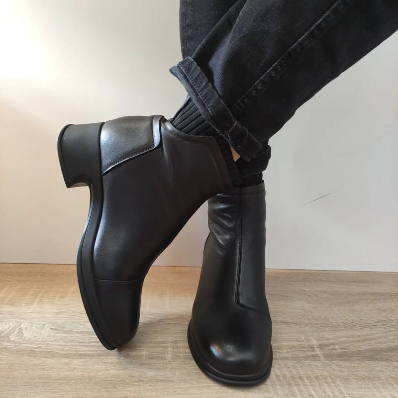 GHETE CASUAL DAMA FORMAZIONE 5A868 NEGRE - imagine 4