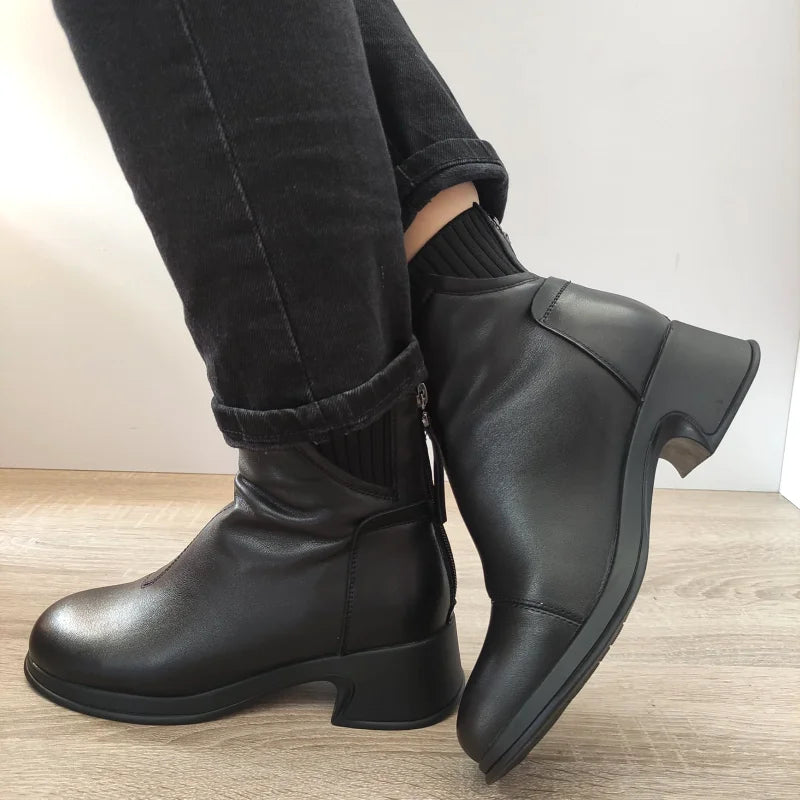 GHETE CASUAL DAMA FORMAZIONE 5A868 NEGRE - imagine 2