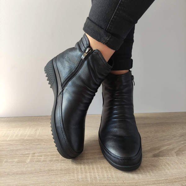 GHETE CASUAL DAMA FORAMZIONE 69199B-6 NEGRE - imagine 4