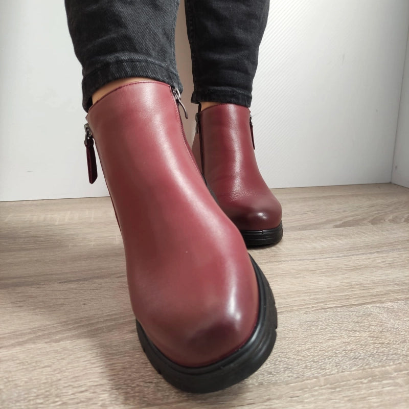 GHETE CASUAL DAMA FORMAZIONE 76-35 BURGUNDI (WINE) - imagine 3