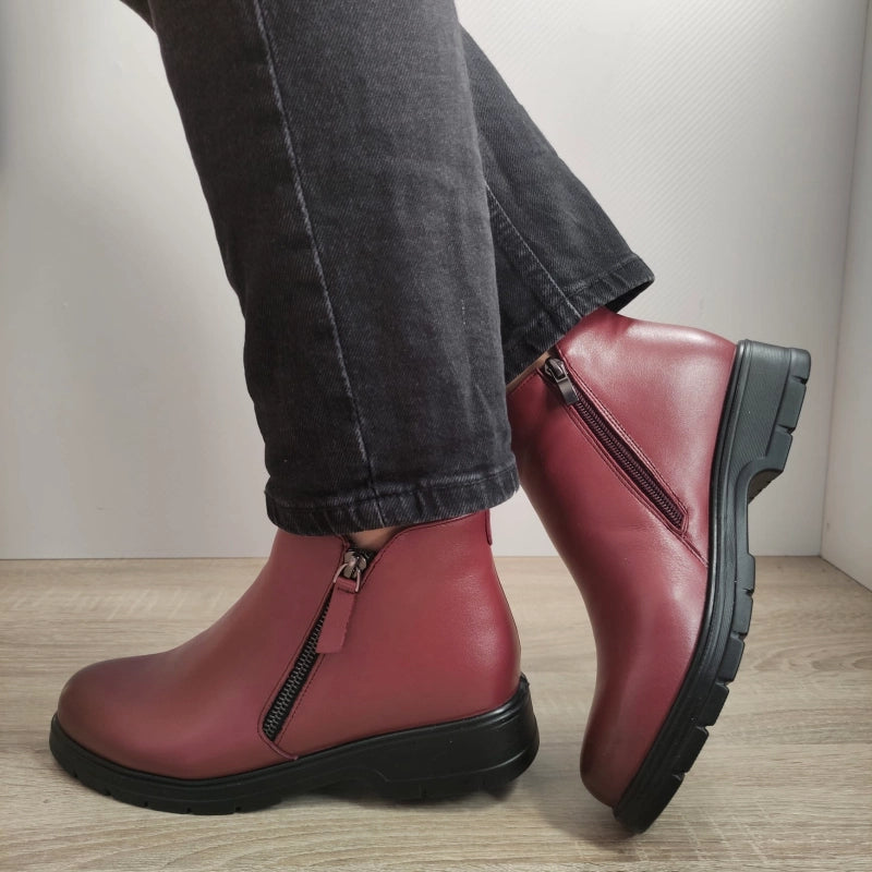 GHETE CASUAL DAMA FORMAZIONE 76-35 BURGUNDI (WINE) - imagine 5