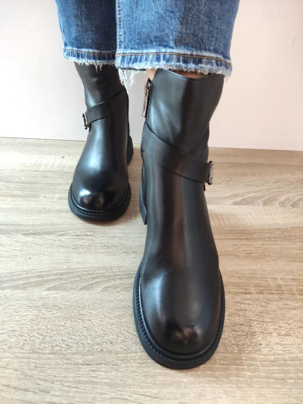 GHETE CASUAL DAMA FORMAZIONE 86191-3 NEGRE - imagine 5