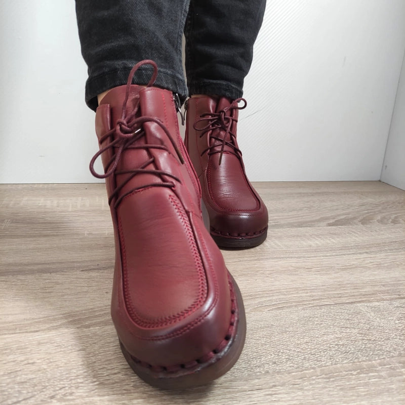 GHETE CASUAL DAMA FORMAZIONE 8750 BORDO (WINE) - imagine 4