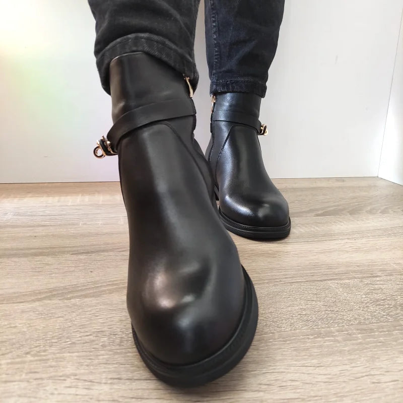 GHETE CASUAL DAMA FORMAZIONE 9570 NEGRE - imagine 3