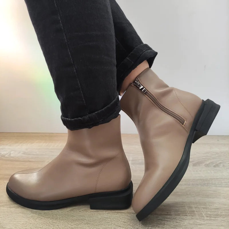 GHETE CASUAL DAMA FORMAZIONE D9193-11 APRICOT VISONE - imagine 2
