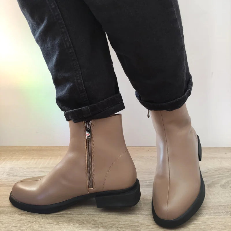 GHETE CASUAL DAMA FORMAZIONE D9193-11 APRICOT VISONE - imagine 3