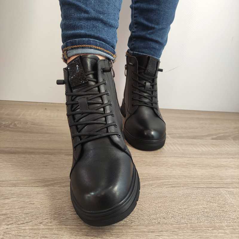 GHETE CASUAL DAMA FORMAZIONE GALLOP 25005 NEGRE