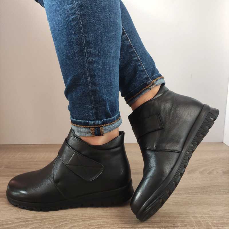 GHETE CASUAL DAMA FORMAZIONE GALLOP 58027-1 NEGRE - imagine 2