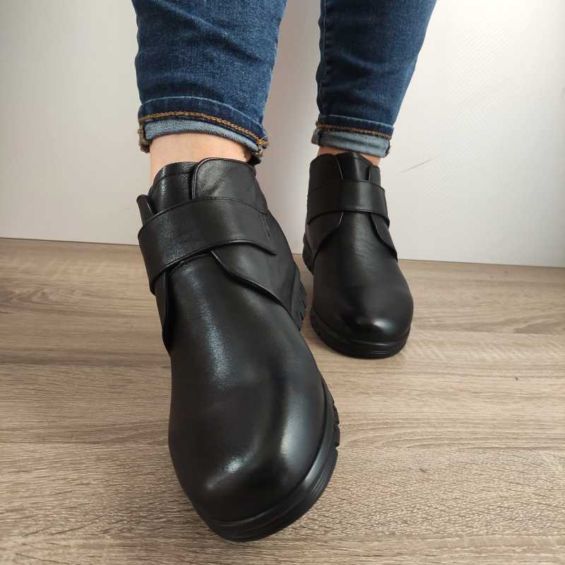 GHETE CASUAL DAMA FORMAZIONE GALLOP 58027-1 NEGRE - imagine 4