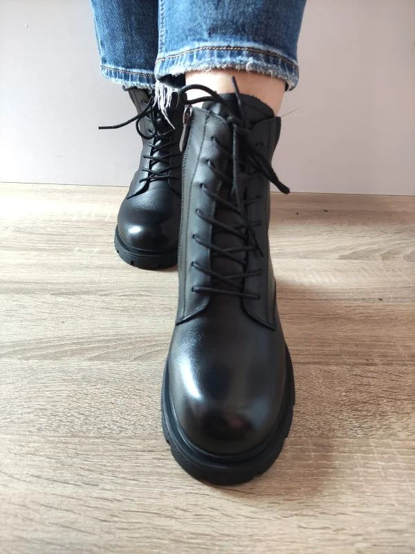 GHETE CASUAL DAMA FORMAZIONE L9137 NEGRE - imagine 3