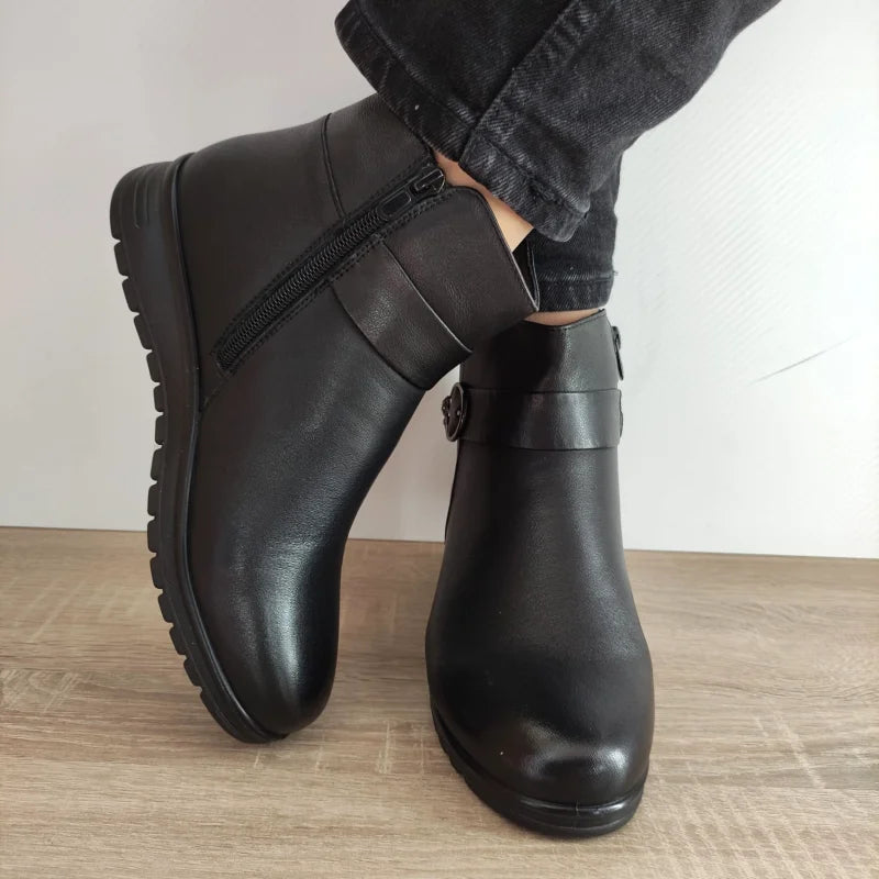 GHETE CASUAL DAMA FORMAZIONE M002 NEGRE - imagine 4
