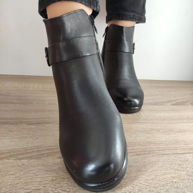 GHETE CASUAL DAMA FORMAZIONE M002 NEGRE - imagine 3
