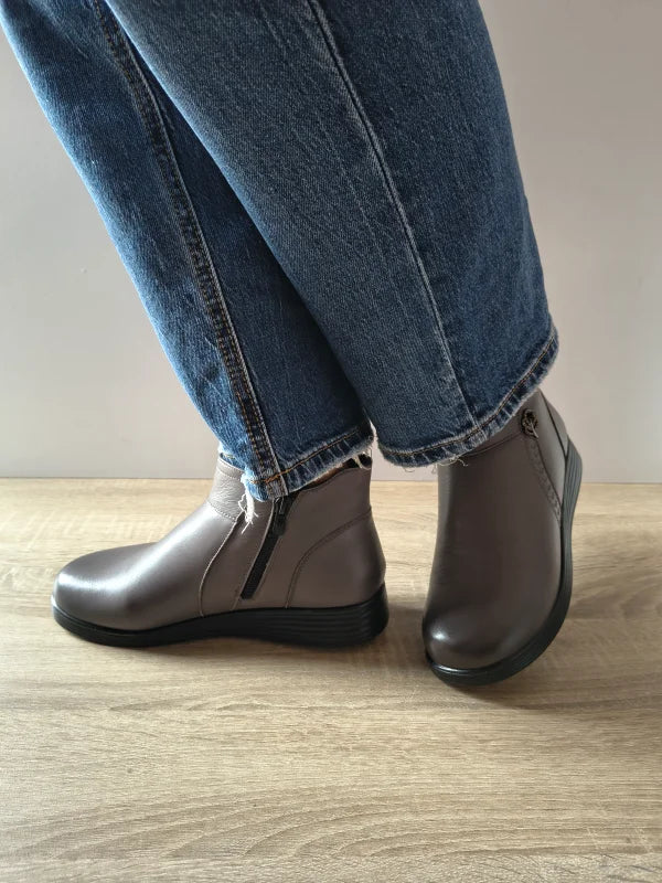 GHETE CASUAL DAMA FORMAZIONE M663 GRI - imagine 5