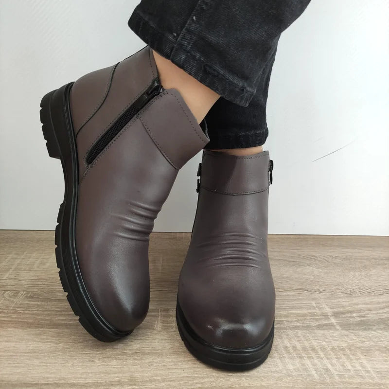 GHETE CASUAL DAMA FORMAZIONE M705 GRI - imagine 4