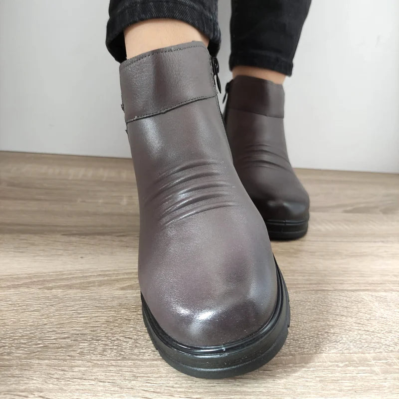 GHETE CASUAL DAMA FORMAZIONE M705 GRI - imagine 5