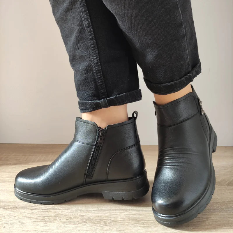 GHETE CASUAL DAMA FORMAZIONE M705 NEGRE - imagine 5
