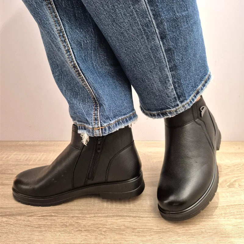 GHETE CASUAL DAMA FORMAZIONE M758 NEGRE - imagine 4