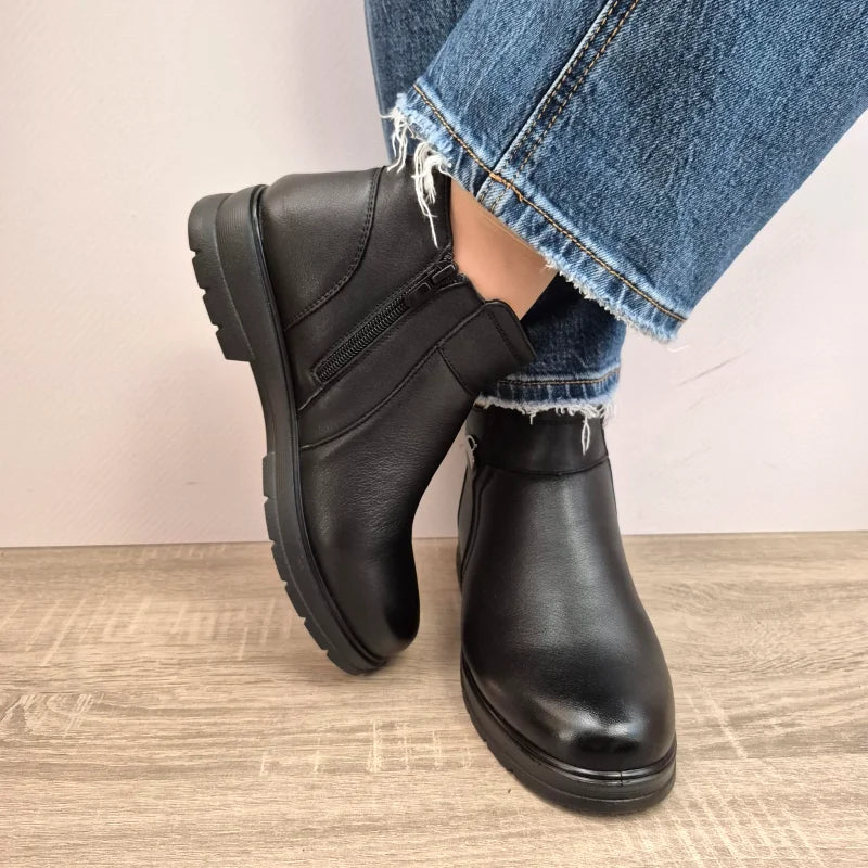 GHETE CASUAL DAMA FORMAZIONE M758 NEGRE - imagine 3