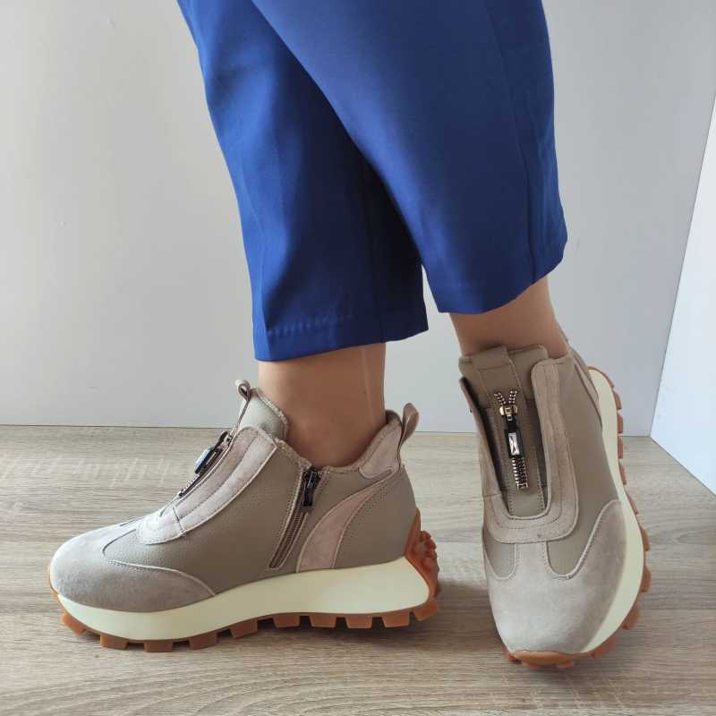 GHETE CASUAL DAMA FRANCO GERARDO 3207 APRICOT - imagine 2