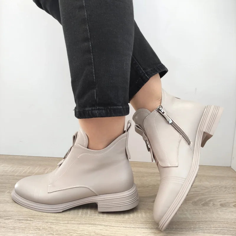 GHETE CASUAL DAMA KARISMA 50027B 03-N APRICOT - imagine 2