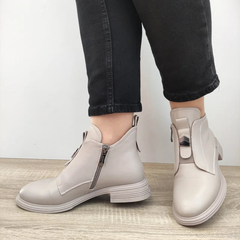 GHETE CASUAL DAMA KARISMA 50027B 03-N APRICOT - imagine 3