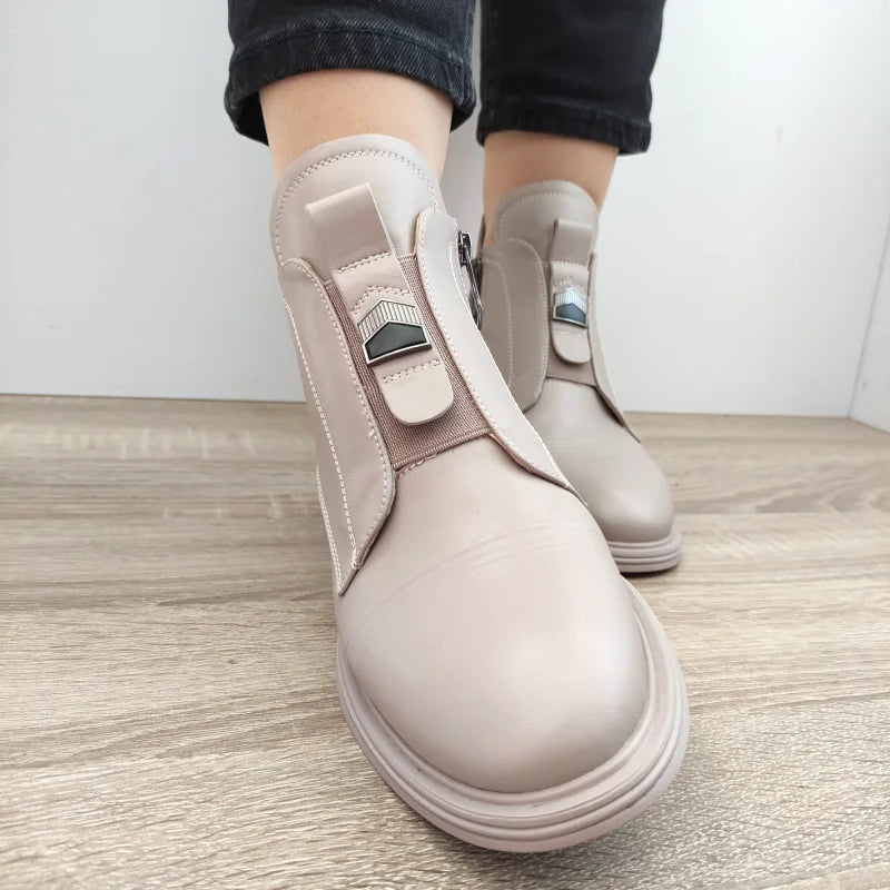 GHETE CASUAL DAMA KARISMA 50027B 03-N APRICOT - imagine 4