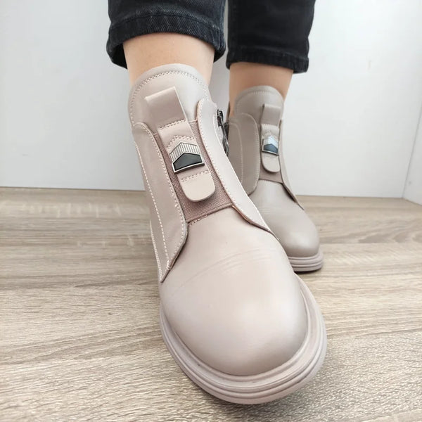 GHETE CASUAL DAMA KARISMA 50027B 03-N APRICOT - imagine 4