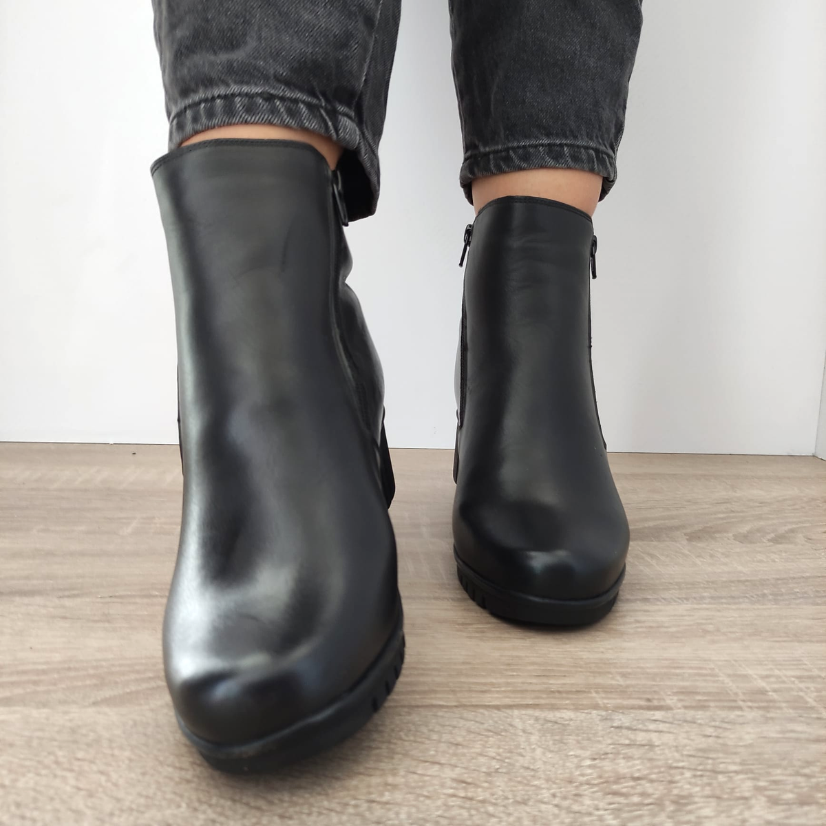 GHETE CASUAL DAMA NICOLIS 157555 NEGRE - imagine 5