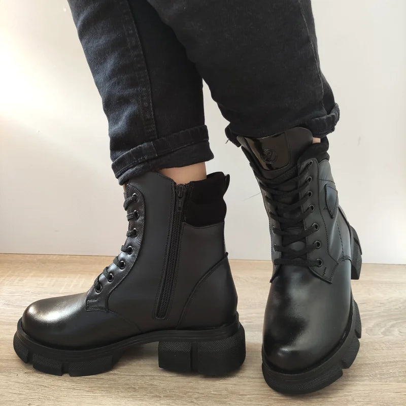 GHETE CASUAL DAMA NICOLIS 157852 NEGRE - imagine 2