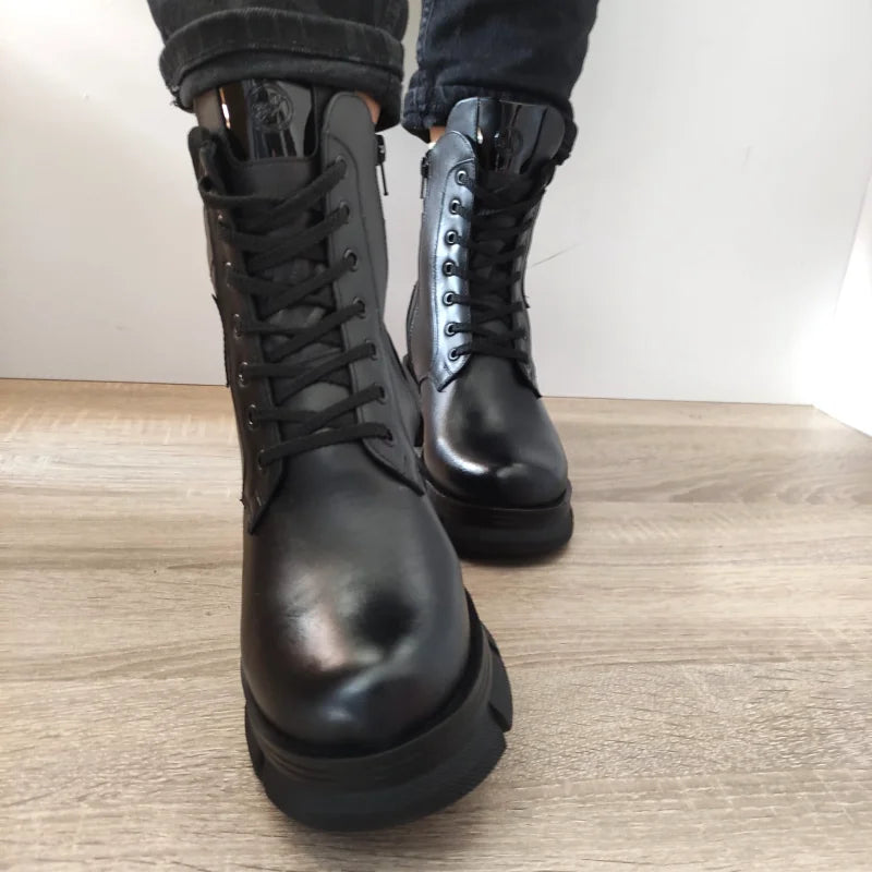 GHETE CASUAL DAMA NICOLIS 157852 NEGRE - imagine 4