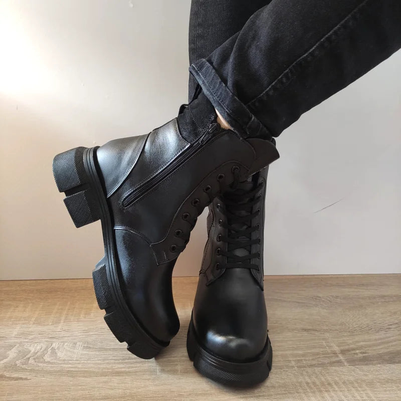 GHETE CASUAL DAMA NICOLIS 157852 NEGRE - imagine 5
