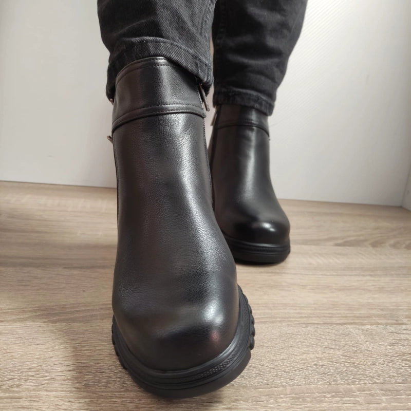 GHETE CASUAL DAMA PASS 830014 01-N NEGRE