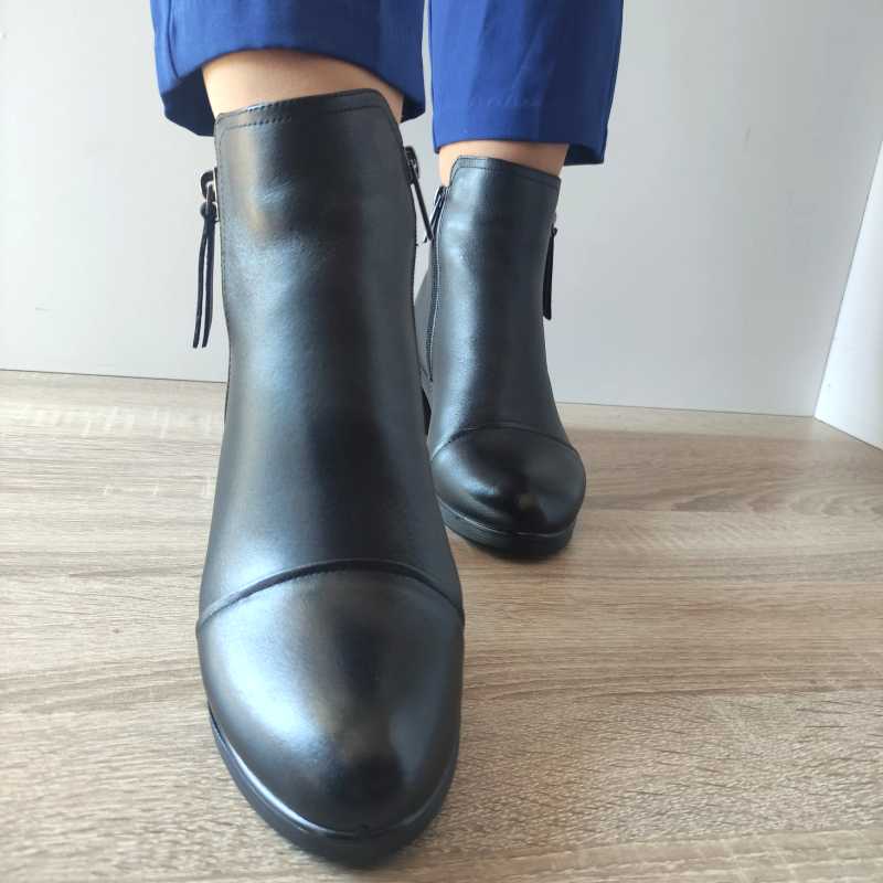 GHETE CASUAL DAMA PASS P1825-28 01-N NEGRE - imagine 3