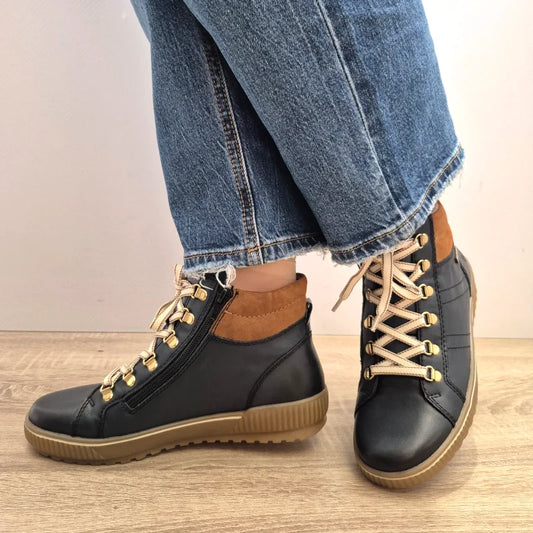 GHETE CASUAL DAMA REMONTE D0781-14 BLEUMARIN