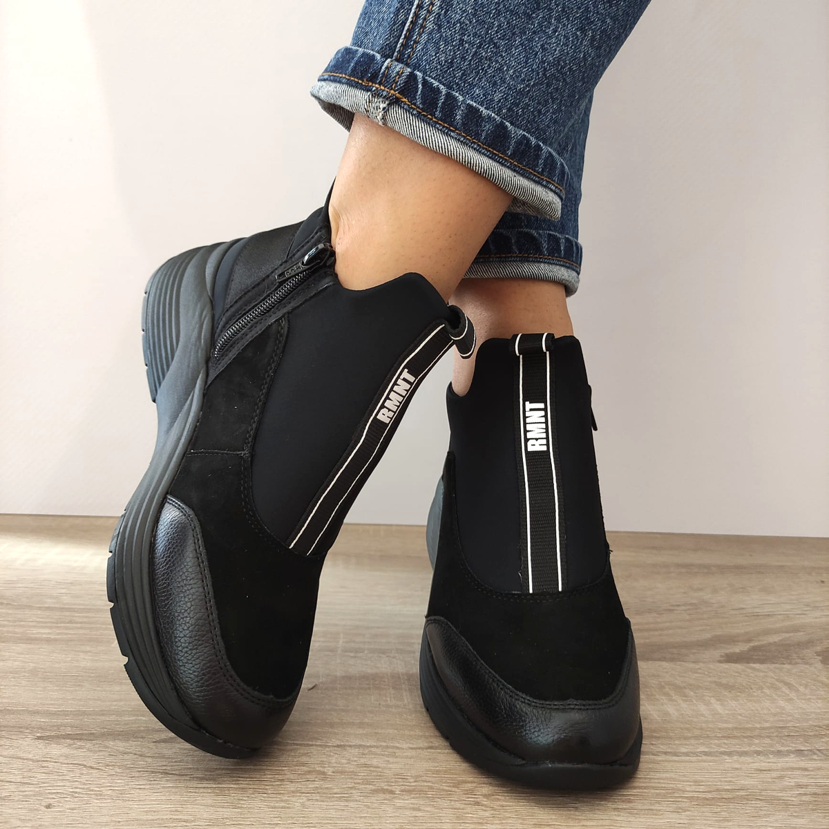 GHETE CASUAL DAMA REMONTE D6670-03 - imagine 4