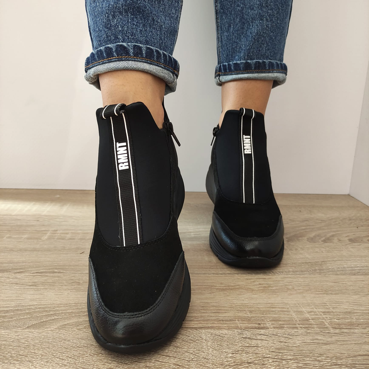 GHETE CASUAL DAMA REMONTE D6670-03 - imagine 5