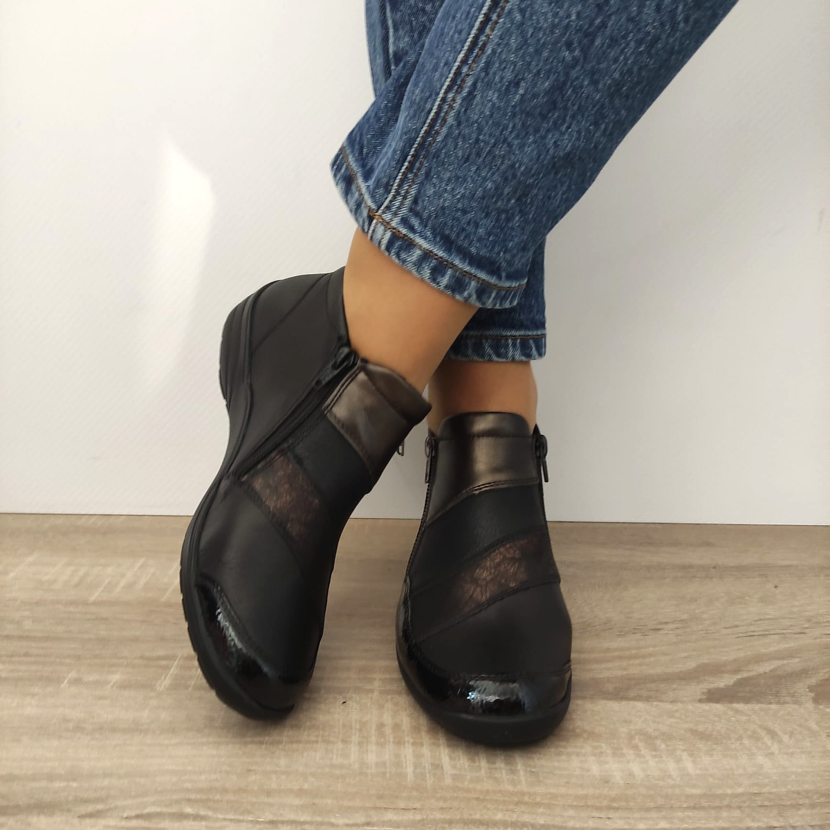 GHETE CASUAL DAMA REMONTE R7678-01 - imagine 4