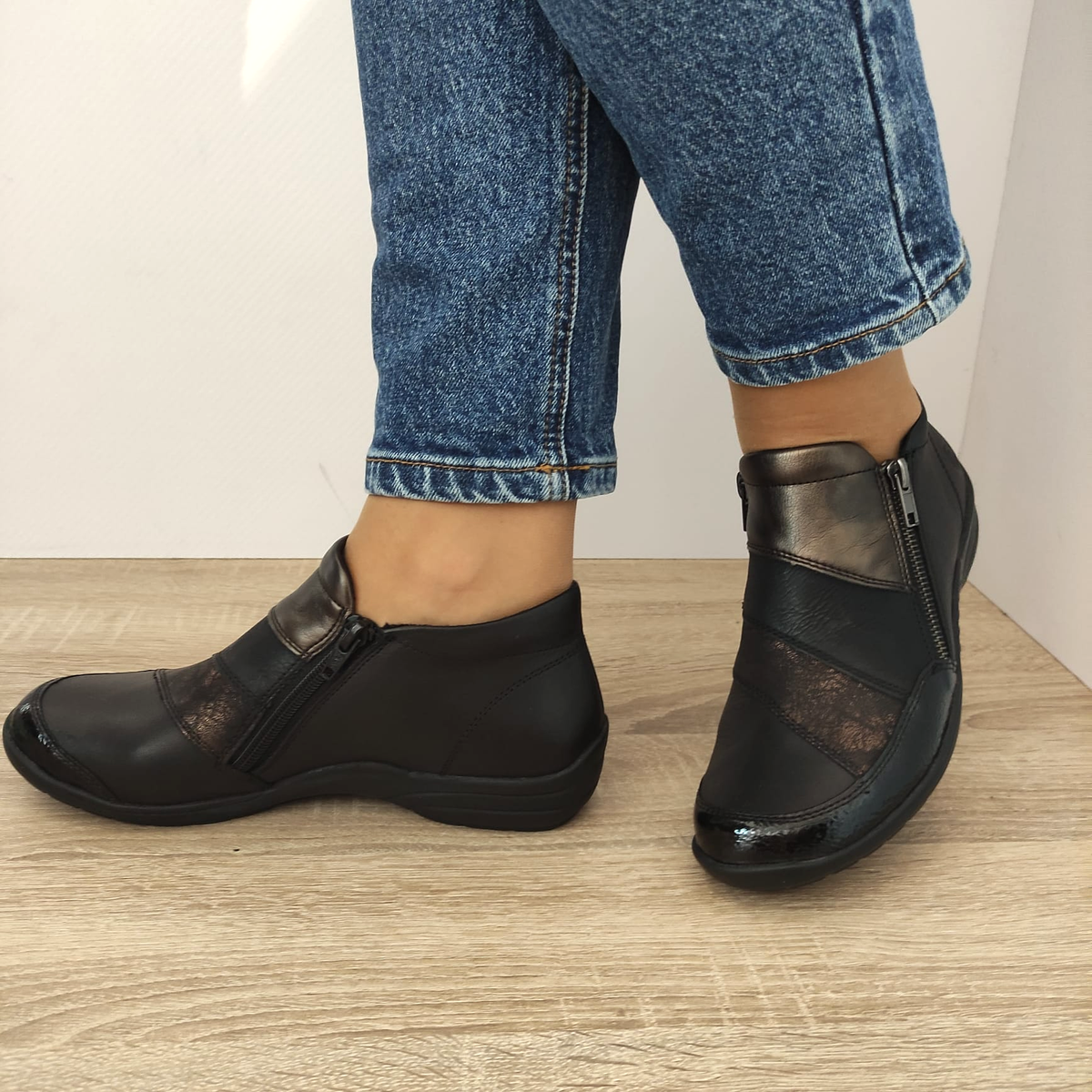 GHETE CASUAL DAMA REMONTE R7678-01 - imagine 3
