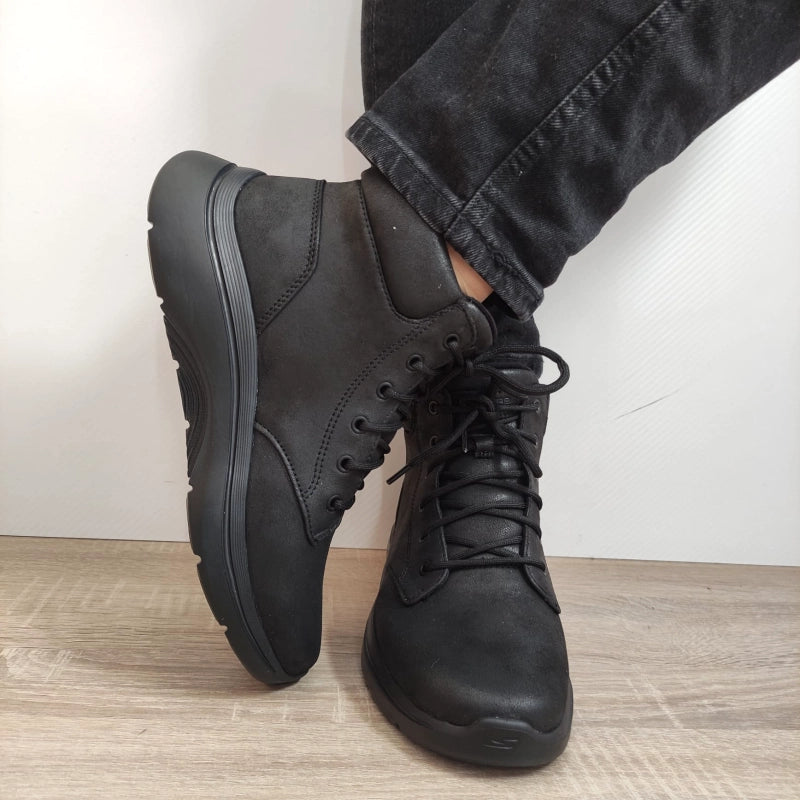 GHETE CASUAL DAMA SKECHERS 144558 BBK - imagine 4