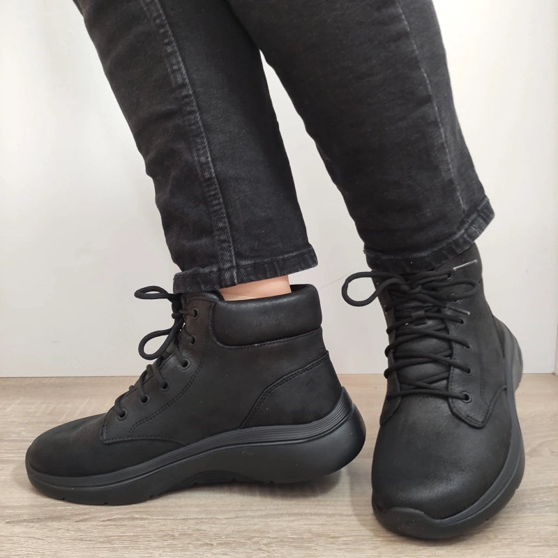 GHETE CASUAL DAMA SKECHERS 144558 BBK - imagine 3
