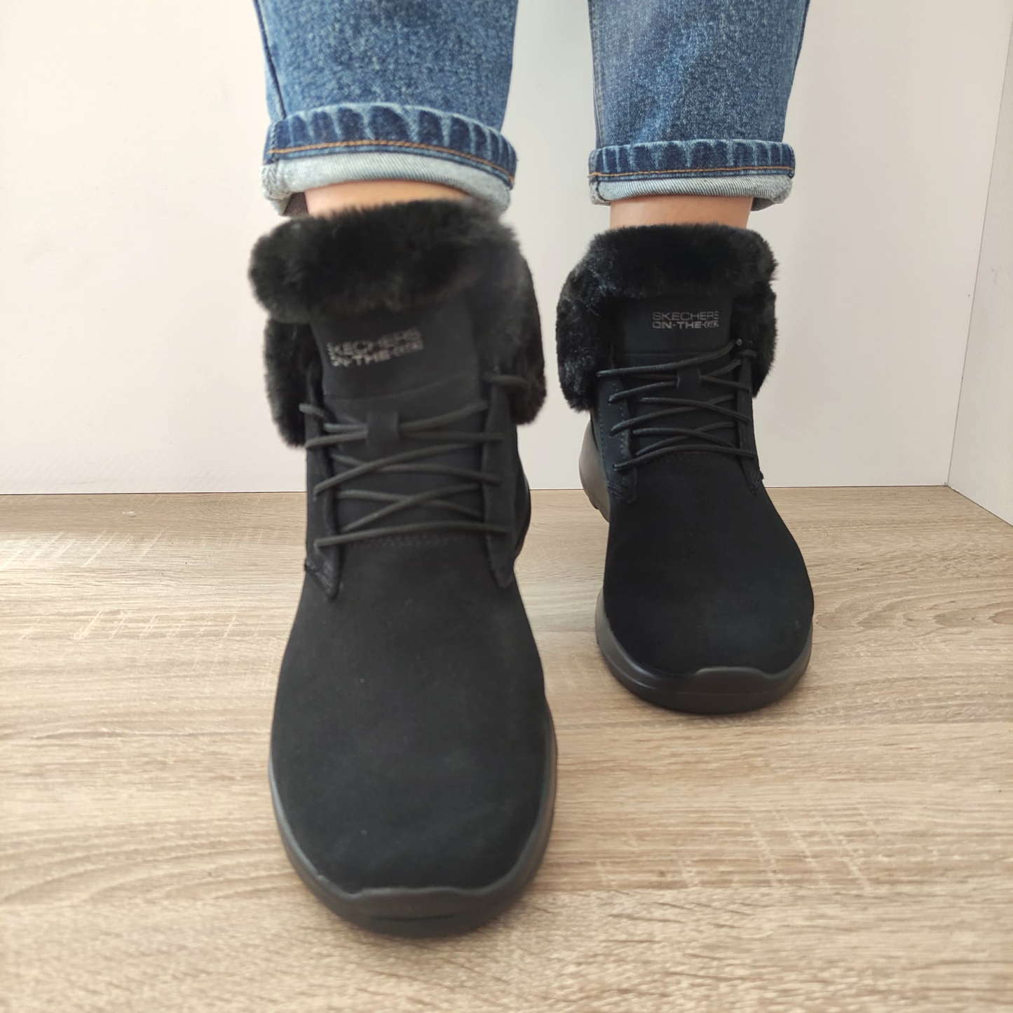 GHETE CASUAL DAMĂ SKECHERS 15506 - imagine 5