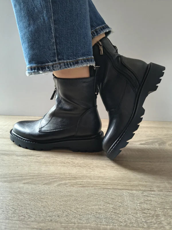 GHETE CASUAL DAMA TAMARIS 25412-45 073 NEGRE - imagine 2