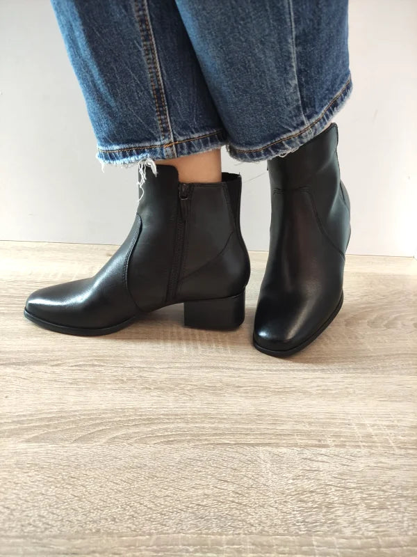 GHETE CASUAL DAMA TAMARIS COMFORT 85300-45 NEGRE - imagine 3