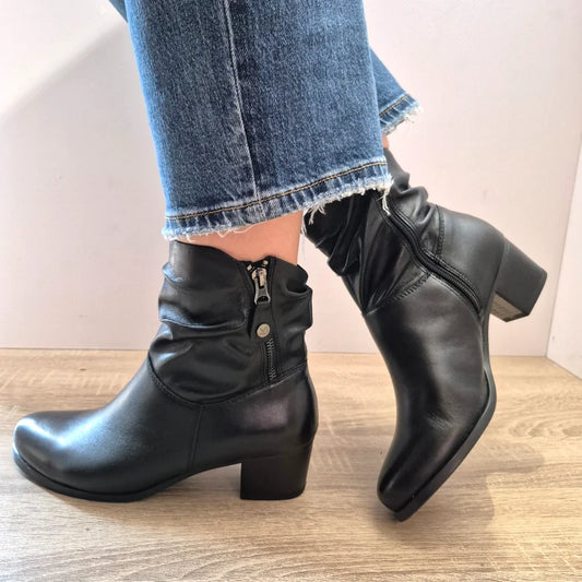 GHETE ELEGANTE DAMA CAPRICE 25348-41 040 NEGRE