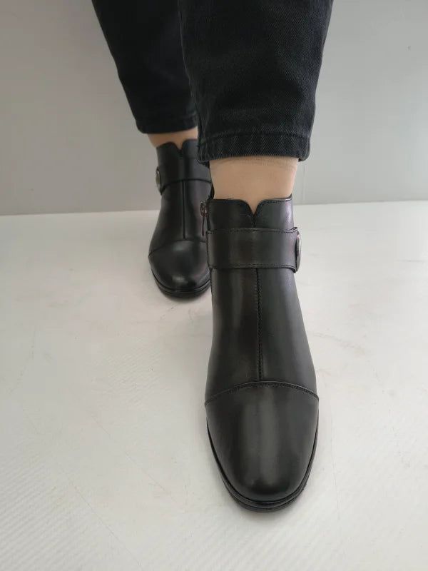 GHETE ELEGANTE DAMA DOGATI 017 350 NEGRE - imagine 3
