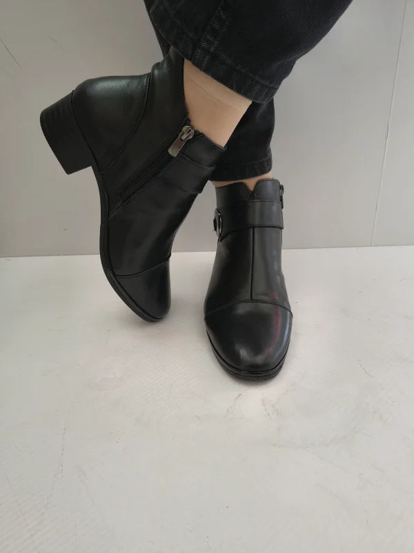 GHETE ELEGANTE DAMA DOGATI 017 350 NEGRE - imagine 4